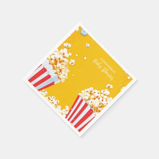 Bereit für Pop Babydusche Serviette (Ecke)