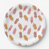 Bereit für Pop Babyduschköpfe Niedlich Pappteller (Vorderseite)