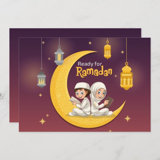 Bereit für Ramadan (Vorne/Hinten)
