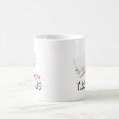 Bereit für Reisen Kaffeetasse (Mittel)