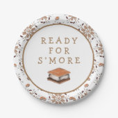 Bereit für S'more Picnic Pappteller (Vorderseite)