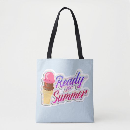 Bereit für Sommer Epic Dessert Slogan Design Tasche (Vorderseite)