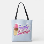 Bereit für Sommer Epic Dessert Slogan Design Tasche (Rückseite)