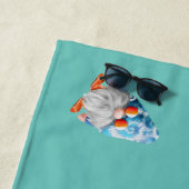 Bereit für Sommer Gnomes Wasserfarbe Strandtuch (Beispiel)