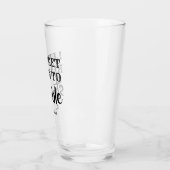 Bereit für Stolpern - Vorschlag für eine lustige B Glas (Links)