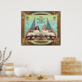 'Bereit für Teddy' Roosevelt 1912 Kampagnenplakat Poster (Küche)