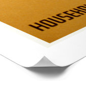 Bereit für Vintages WPA-Poster Poster (Ecke)