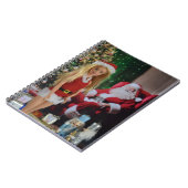 Bereit für Weihnachten. Notizblock (Linke Seite)