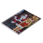 Bereit für Weihnachten. Notizblock (Linke Seite)