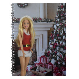 Bereit für Weihnachten. Notizblock