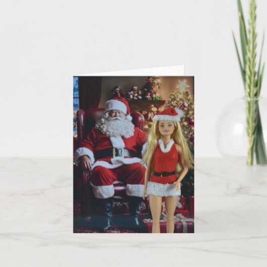 Bereit für Weihnachten. Weihnachtskarte Karte (Vorderseite)