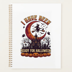 Bereit Halloween Hexenschloss Mond_1 Planer