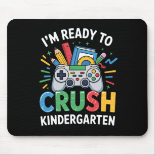 Bereit Kindergarten-Gamer Ck Zu Schulvernichtung T Mousepad