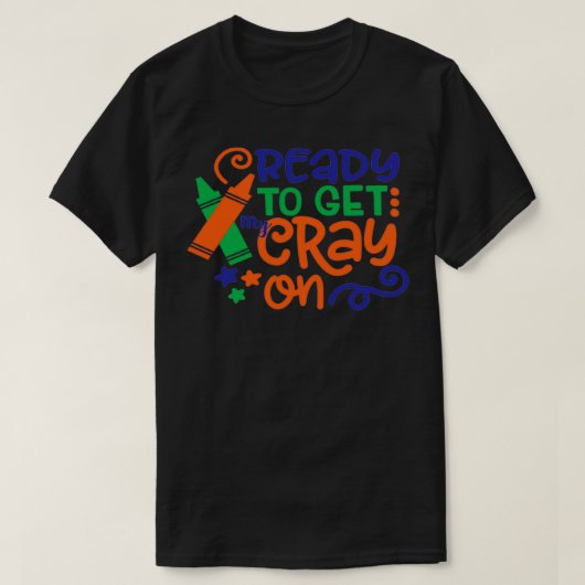 Bereit, mein Grau anzuziehen T-Shirt (Design vorne)