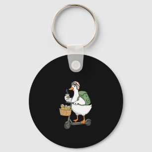 Bereit, Mutter-Narrheit zu begehen Gans-Mama Mutte Schlüsselanhänger
