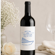 Bereit oder Yacht Junggesellinnenabschied Wein Eti