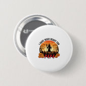 Bereit Papa Halloween Hexe Kürbisse Grab Button (Vorne & Hinten)