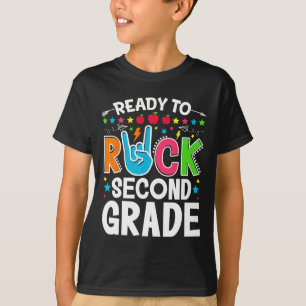 Bereit, Second Grade lustig erster Tag zurück zur T-Shirt