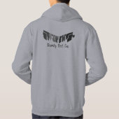 Bereit. Set. Geh. Hoodie (Rückseite)