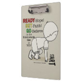 Bereit, Set, Glaube! Klemmbrett (Links)