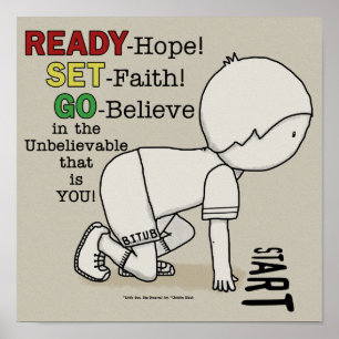 Bereit, Set, Glaube! Poster