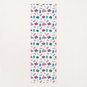 Bereit, Set, glühen Yogamatte (Vorderseite)