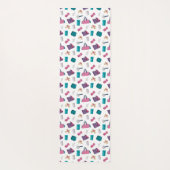 Bereit, Set, glühen Yogamatte (Rückseite)