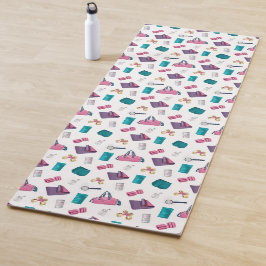 Bereit, Set, glühen Yogamatte