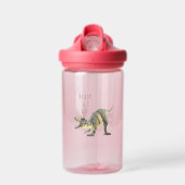 Bereit, Set, Go - Dinosaurier Wasserflasche Trinkflasche (Vorne)