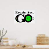 Bereit, Set, GO! Poster (Küche)