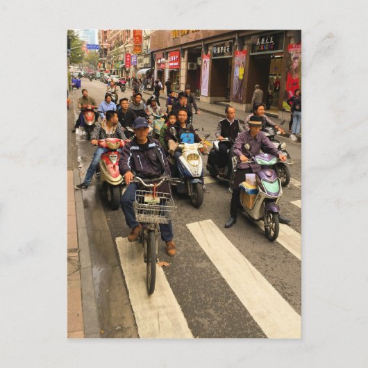 Bereit Set-Go-Shanghai, China Postkarte (Vorderseite)