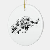 Bereit-Set-Joy Golden Keepake Keramik Ornament (Links)