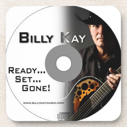 Bereit... Set... Verschwinde! CD Cover Beverage Co Getränkeuntersetzer (Vorderseite)