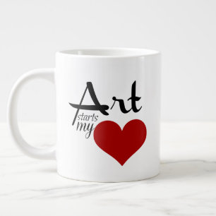 Bereit, um 20 Gramm Tasse ART STARTS MY zu persona