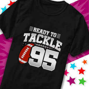 Bereit, um 95 Fußball Party 95. Geburtstag T-Shirt