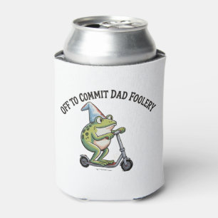 Bereit, um Dad-Unsinn-Frosch-Väteretag-Opa zu bege Dosenkühler