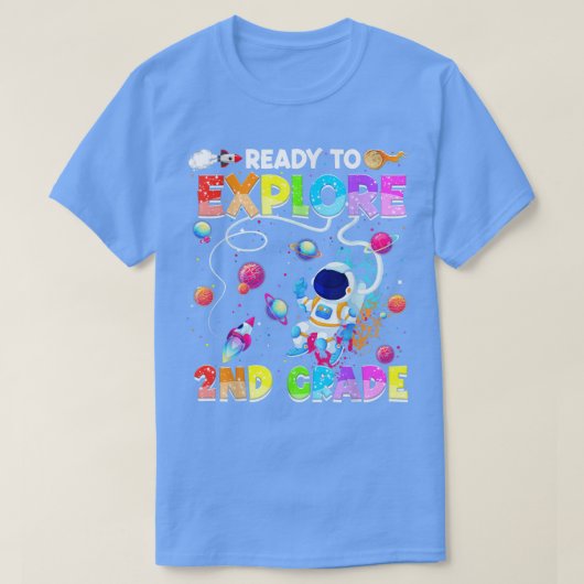 Bereit, um den 2. T-Shirt (Design vorne)