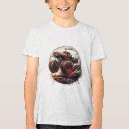 "Bereit und bereit zum Roll" Custom Monster Truck Tri-Blend Shirt