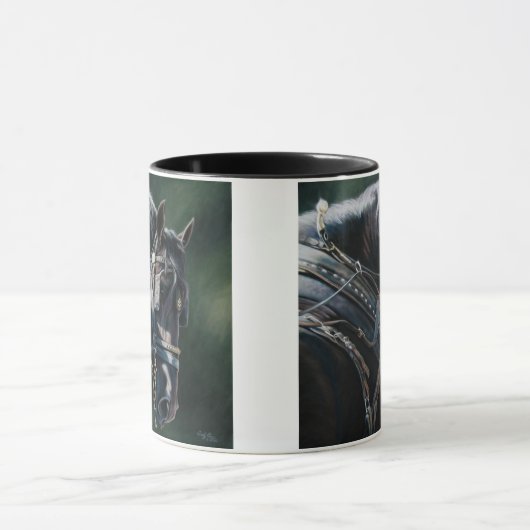 Bereit und gewillt seiend - Tasse (Zentrum)