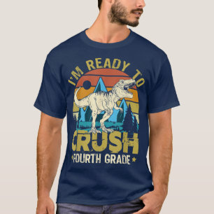 Bereit, viertklassigen Dinosaurier wieder nach Sch T-Shirt