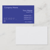 BEREIT VISITENKARTE (Vorne/Hinten)