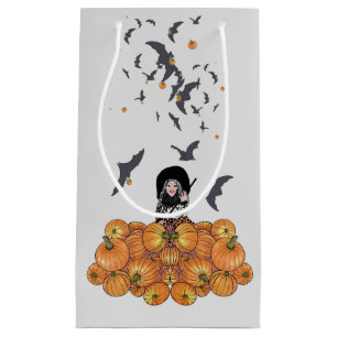 Bereit zu Halloween! Kleine Geschenktüte