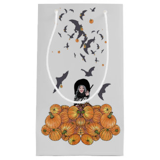 Bereit zu Halloween! Kleine Geschenktüte