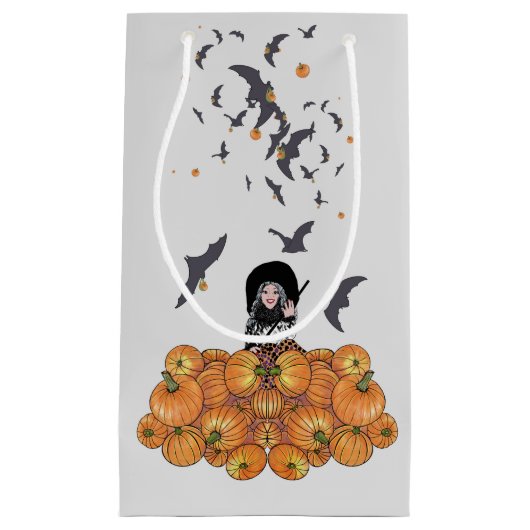 Bereit zu Halloween! Kleine Geschenktüte (Vorderseite)