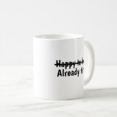 Bereit zu helfen, obwohl bereits müde kaffeetasse (VorderseiteRechts)