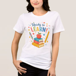Bereit zu lernen Tri-Blend shirt