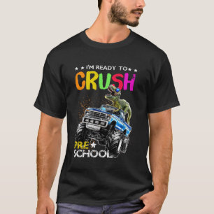 BEREIT ZU ZERSTÖREN Vorschullehrer Pre-K-Schüler R T-Shirt