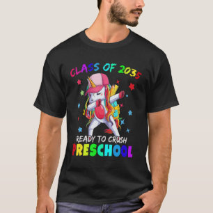 Bereit zum Absturz der Vorschule 2035 Entschlackun T-Shirt