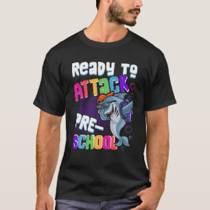 Bereit zum Angriff auf Vorschulkinder Dabbing-Shar T-Shirt