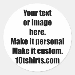 Bereit zum Anpassen von 3" Aufklebern. Blatt 6 Runder Aufkleber